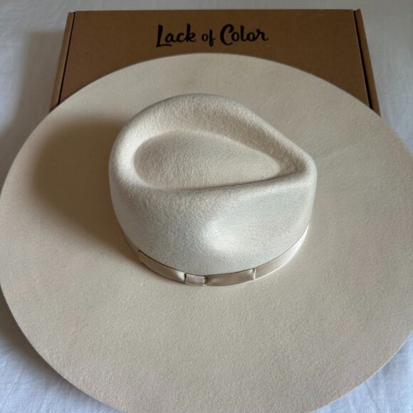 LACK OF COLOR - MONTANA HAT IN IVORY BONE - SMALL